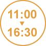 11:00～16:30